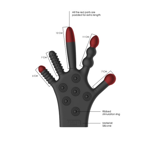 Silicone Stimulation Glove for Unique Sensation Play