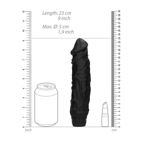 Realistic Vibrator Black for Authentic Pleasure