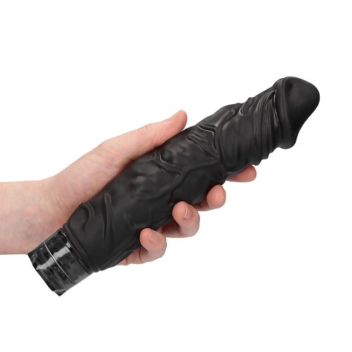 Realistic 10 Speed Black Vibrator for intense pleasure