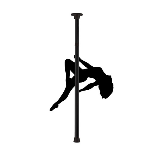 Ouch Black Dance Pole Adjustable Dance Stage