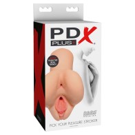 PDX Plus Pick Your Pleasure Stroker for Realistic Pleasure