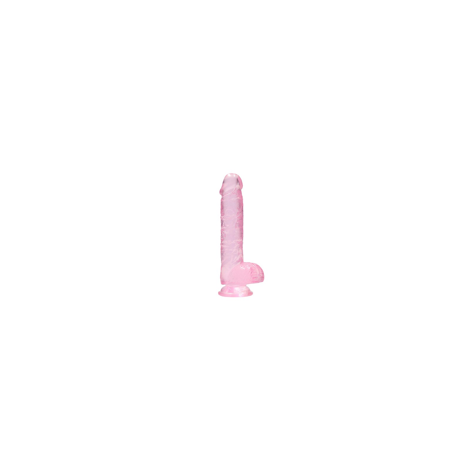 Dildo Realista Rosa RealRock de 6 Pulgadas para Placer Realista