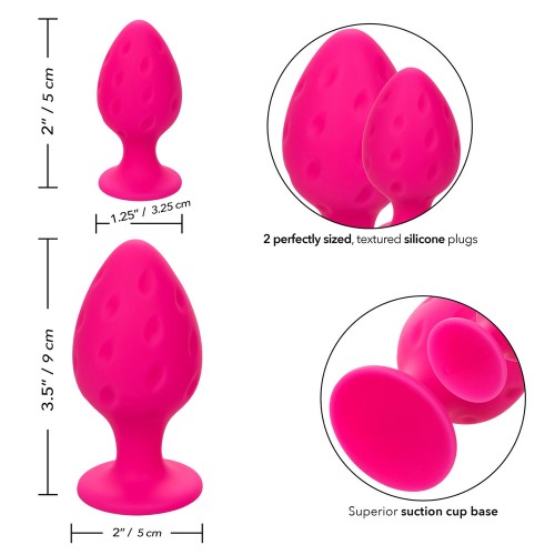 Duo de Butt Plugs Cheeky para Sensaciones Emocionantes