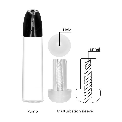 Smart Rechargeable Cyber Pump for Enhanced Pleasure