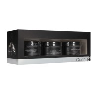 Set de 3 Velas de Masaje Ouch