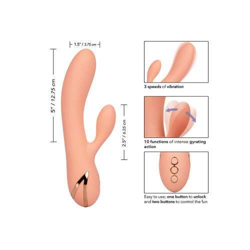 Vibrador Mágico Monterey con Estimulador Clitorial