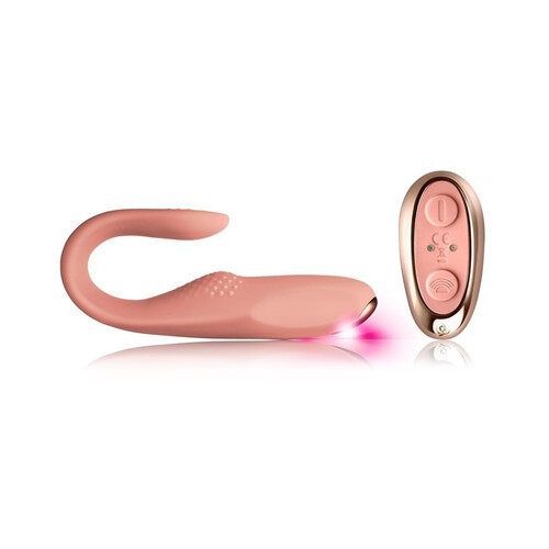 Rocks Off Two Vibe Rosa - Vibrador Flexible de Placer Máximo - Diversión Personalizable