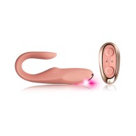 Rocks Off Two Vibe Pink Ultimate Flexible Pleasure Vibe - Customizable Fun