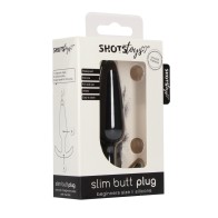 Plug Anal Slim para Principiantes - Juguete Introductorio Perfecto