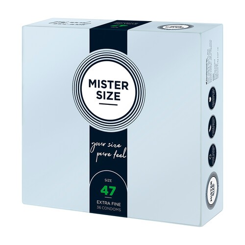 MISTER SIZE 47mm Preservativos Premium Pack