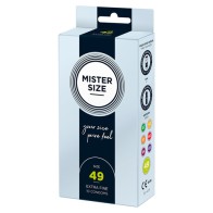 Mister Size 49mm Pure Feel Condoms 10 Pack