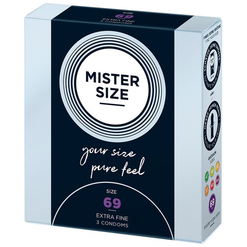 Mister Size 69mm Condoms - 3 Pack