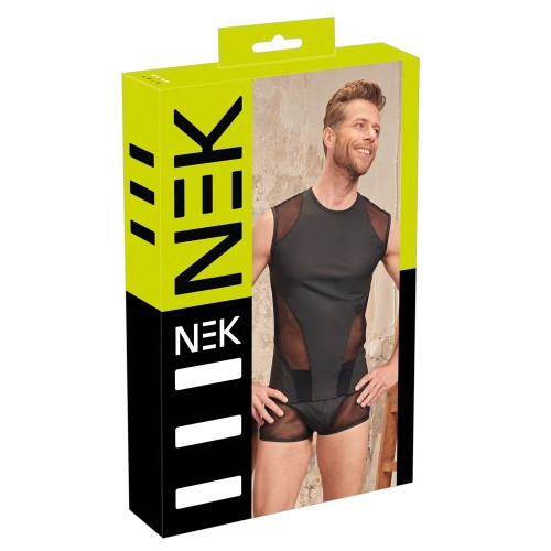 NEK Matte Look Sleeveless Shirt for Stylish Comfort