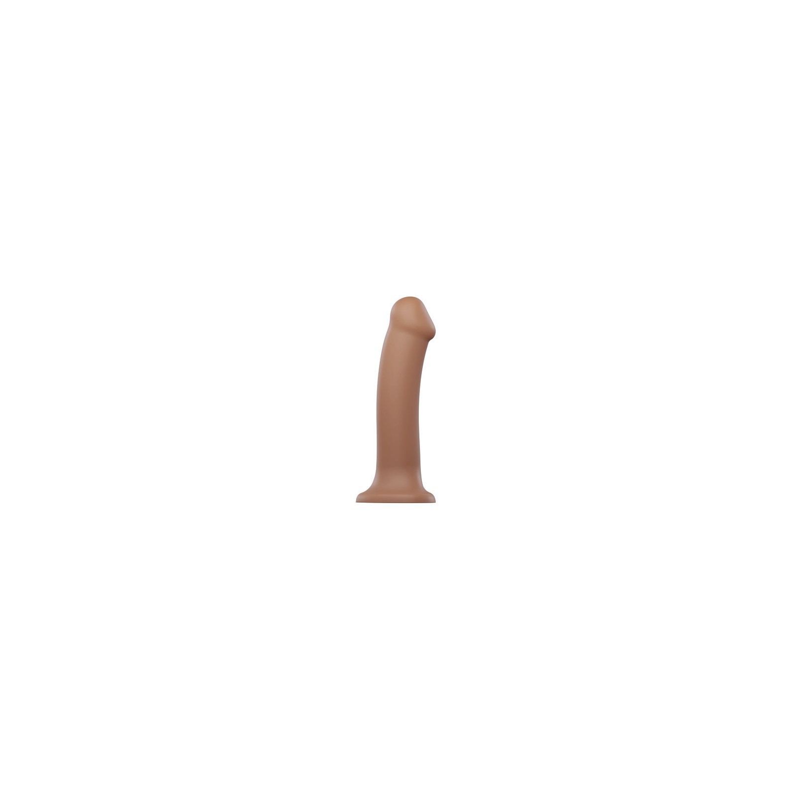 Strap On Me Small Caramel Dual Density Bendable Dildo