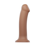 Strap On Me Small Caramel Dual Density Bendable Dildo