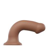 Strap On Me Small Caramel Dual Density Bendable Dildo