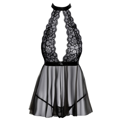 Kissable Halterneck Flared Babydoll for S/M Sizes