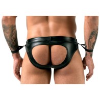 Jock Brief Svenjoyment con Esposas para Juegos de Bondage