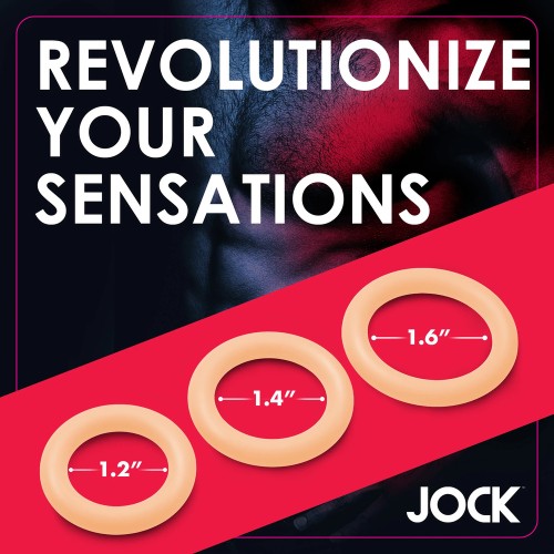 Discreet Silicone Cock Ring Set Pleasure