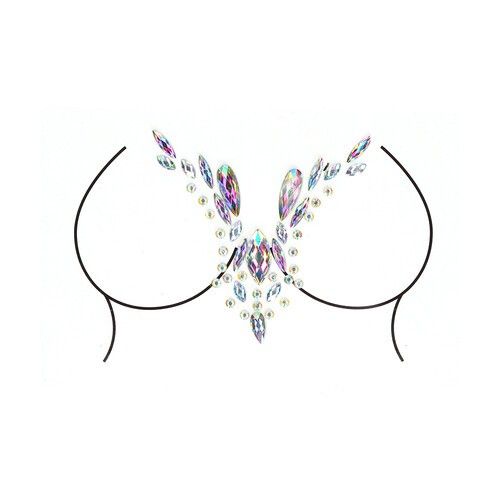 Le Desir Dazzling Deep-V Cleavage Bling Sticker