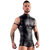 Sleeveless Top with Chest Harness