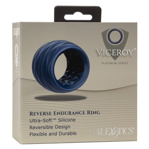 Viceroy Reverse Endurance Silicone Cock Ring - Enhance Pleasure