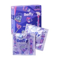 Damas de Placer Oral Ultra Finas Beffy 2 Piezas