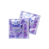 Damas de Placer Oral Ultra Finas Beffy 2 Piezas