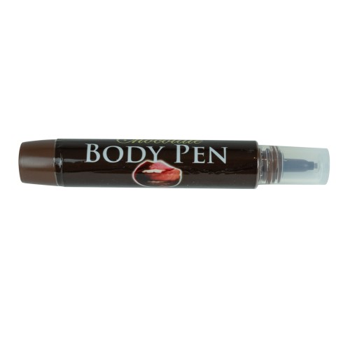 Milk Chocolate Flavored Body Pen for Sweet Intimacy