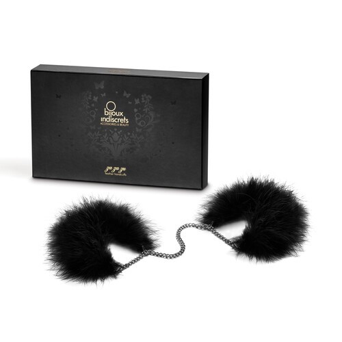 Bijoux Indiscrets Za Za Zu Feather Handcuffs for Playful Bondage