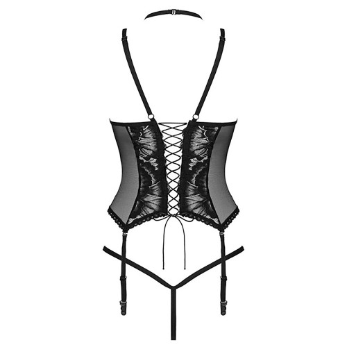 Corset de Encaje Obsessive Alessya M/L para Noches Seductoras