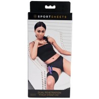 Sportsheets Dual Penetration Thigh Strap On for Creative Play