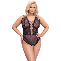 Cottelli Curve Open Crotch Body 95E/2XL