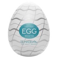 Tenga Wavy 2 Egg Masturbator for Ultimate Sensation