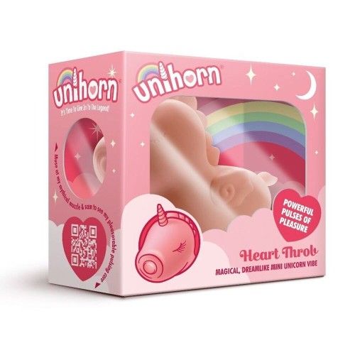 Vibrador de Unicornio Pulsante Unihorn Heart Throb