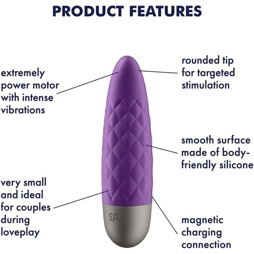 Satisfyer Ultra Power Bullet 5 para Estimulación Clitoriana Intensa