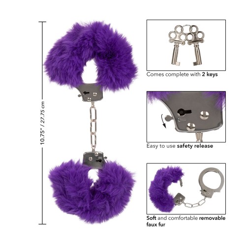 Ultra Fluffy Furry Cuffs for Bondage Play