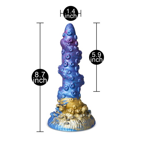 8.7-Inch Alien Dildo with Suction Cup Type III for Unique Pleasure