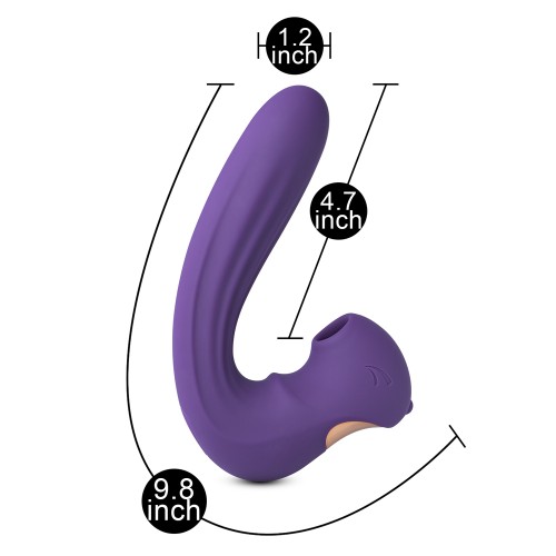 Vibrador Squirrel Succionador Clitoriano de 10 Velocidades para Placer Último