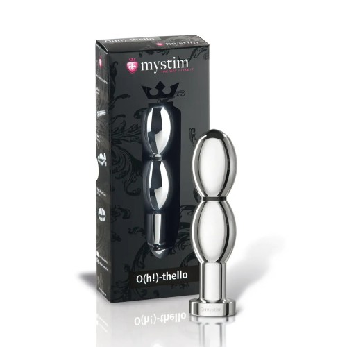 MyStim Oh Thello E-Stim Aluminium Dildo for Intense Sensations