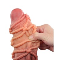 Lovetoy Extreme Dildo With Rope Pattern - Realistic Thrills