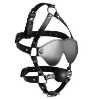 Ouch Xtreme Blindfolded Harness with Ball Gag