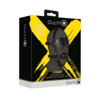 Ouch Xtreme Blindfolded Harness with Ball Gag