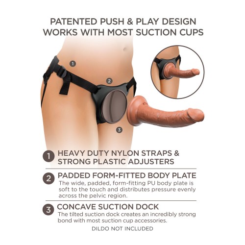 King Cock Comfy Body Dock Strap On Harness for Seamless Play