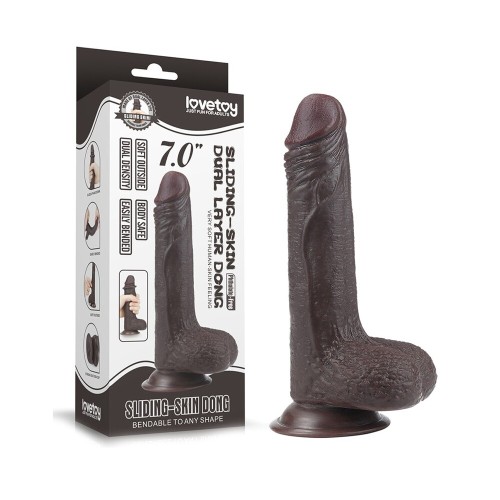 Dildo Lovetoy Skin Deslizante 7 Pulgadas