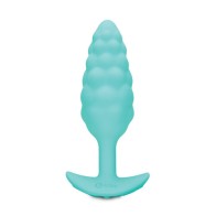 B Vibe Textured Vibrating Butt Plug for New Sensations