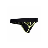 Male Basics Neon Yellow Thong for Men