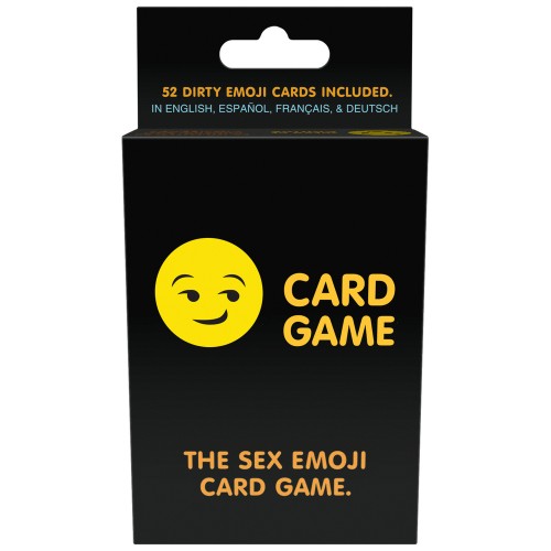 El Juego de Cartas de Emoji Sexual para Diversión para Adultos