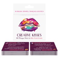 Juego de Cartas de Besos Creativos para Diversión Romántica