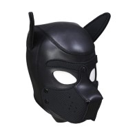 Neoprene Puppy Mask for Role Play Enthusiasts